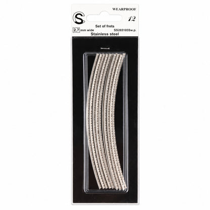 Sintoms ステンレス フレットワイヤー W.P. 12本セット 各サイズ・Frill対応