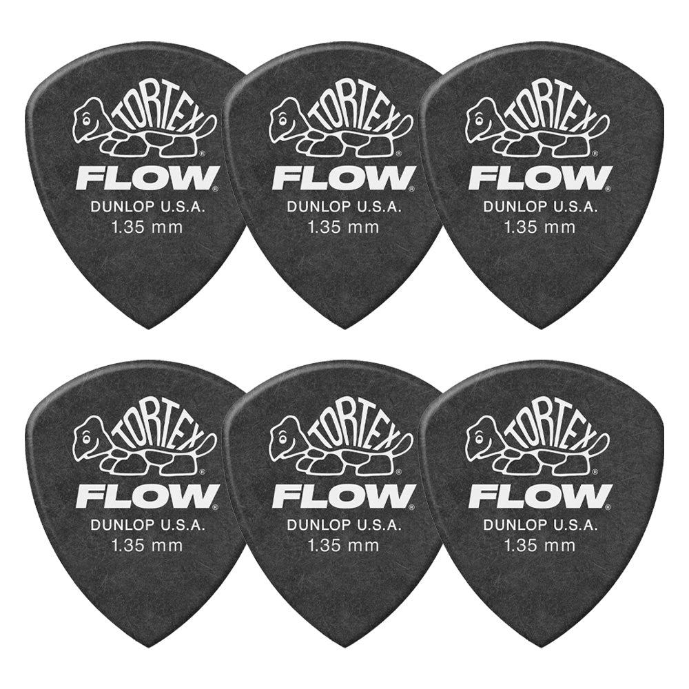 Jim Dunlop ジム ダンロップ 558R Tortex Flow ギターピック 6枚入り