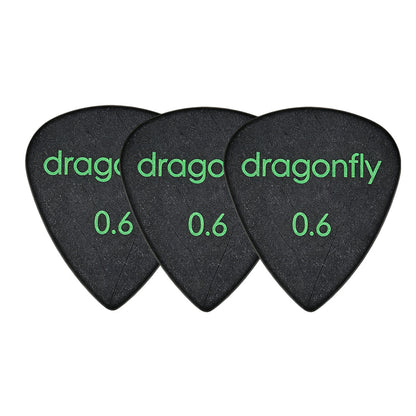 Dragonfly TDシリーズ ティアドロップギターピック 3枚入り