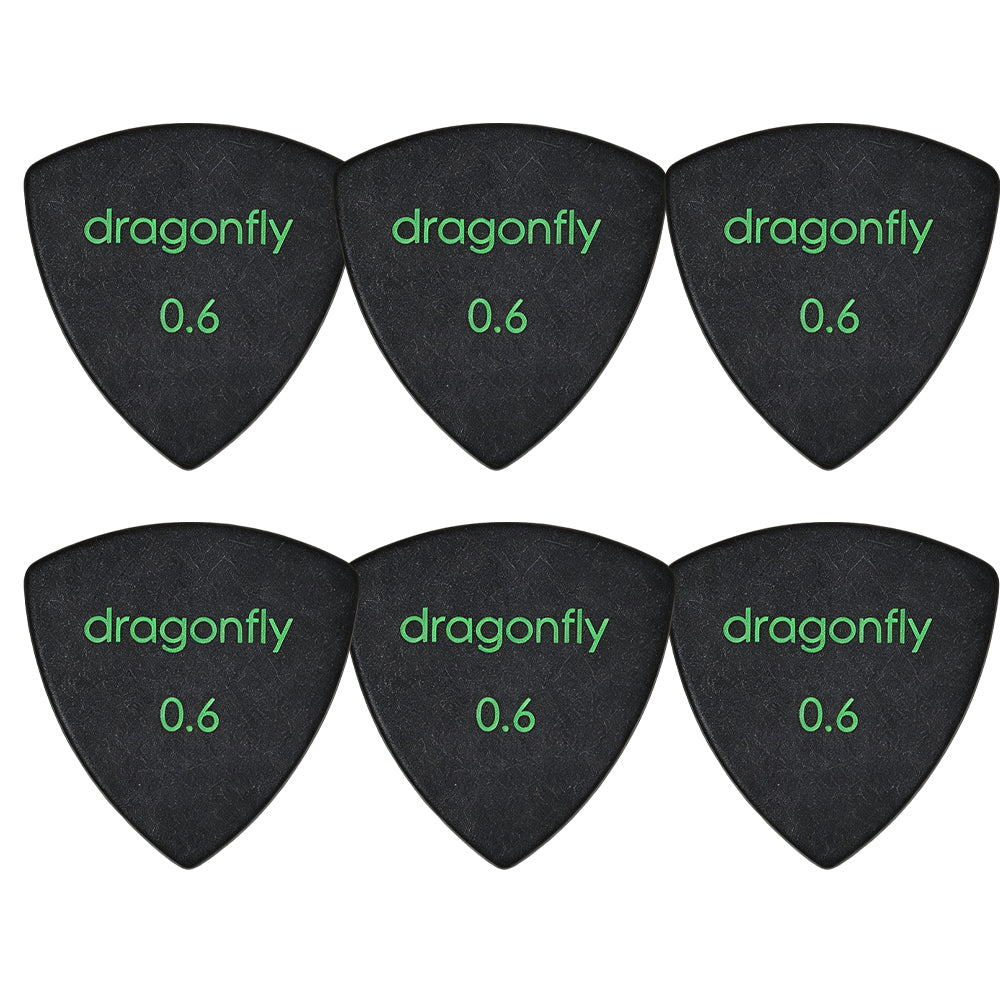Dragonfly TRシリーズ トライアングル ギターピック 6枚入り