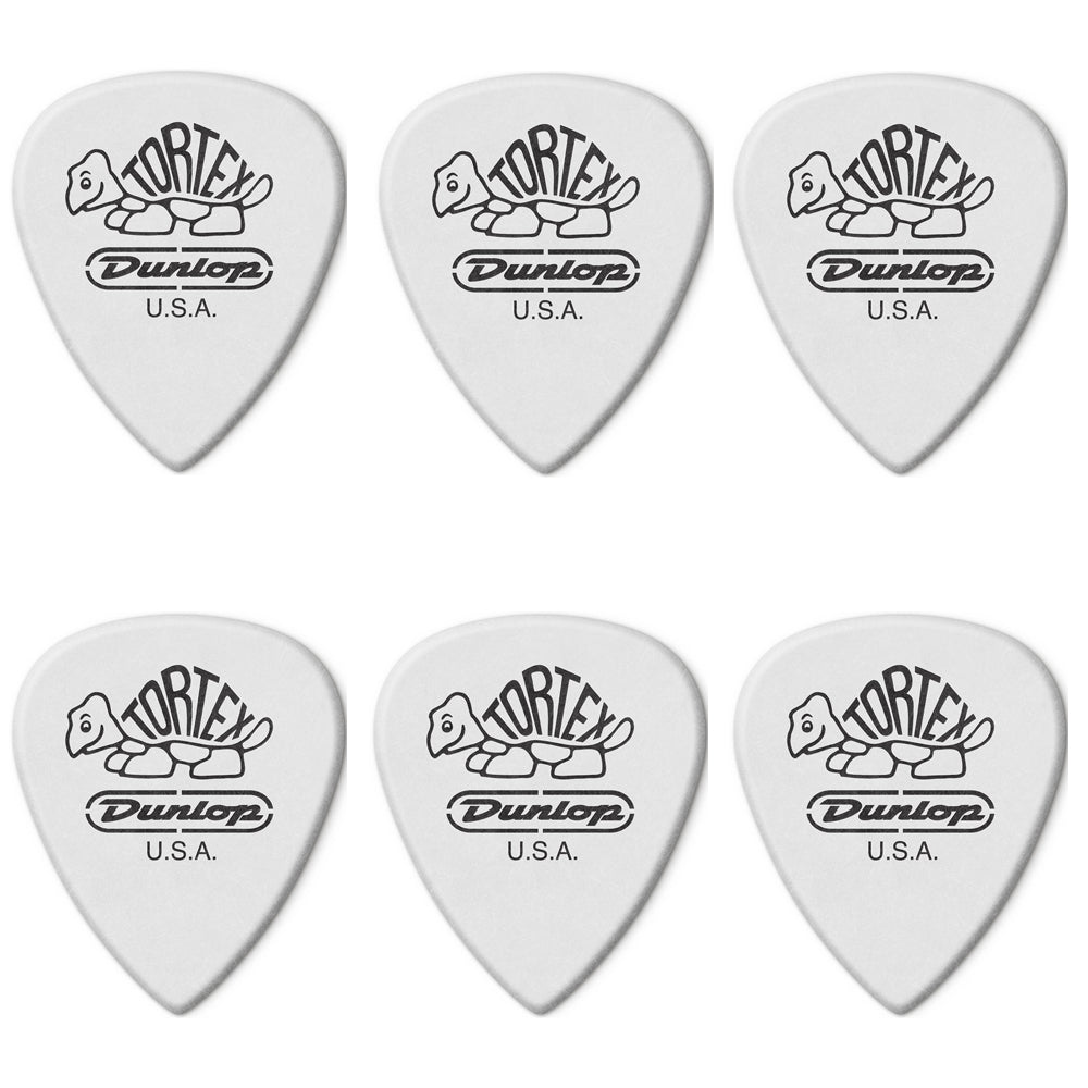 JIM Dunlop Tortex TIII べっ甲柄 III ティアドロップ ギターピック 462R 6枚入り