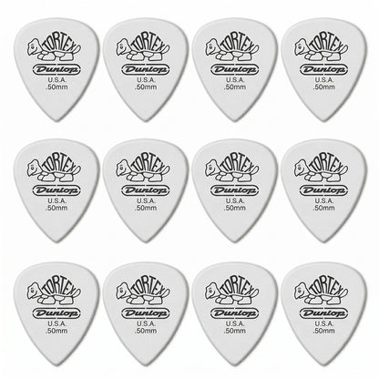JIM Dunlop Tortex TIII べっ甲柄 III ティアドロップ ギターピック 462R 12枚入り