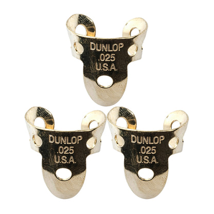 Jim Dunlop Metal Fingerpicks 33R / 37R 3枚入り