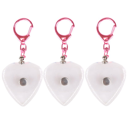 KIZAI キザイ QC055-◯◯ キーホルダータイプ透明ソフトピックケース 携帯用収納＆ディスプレイ 3個入り