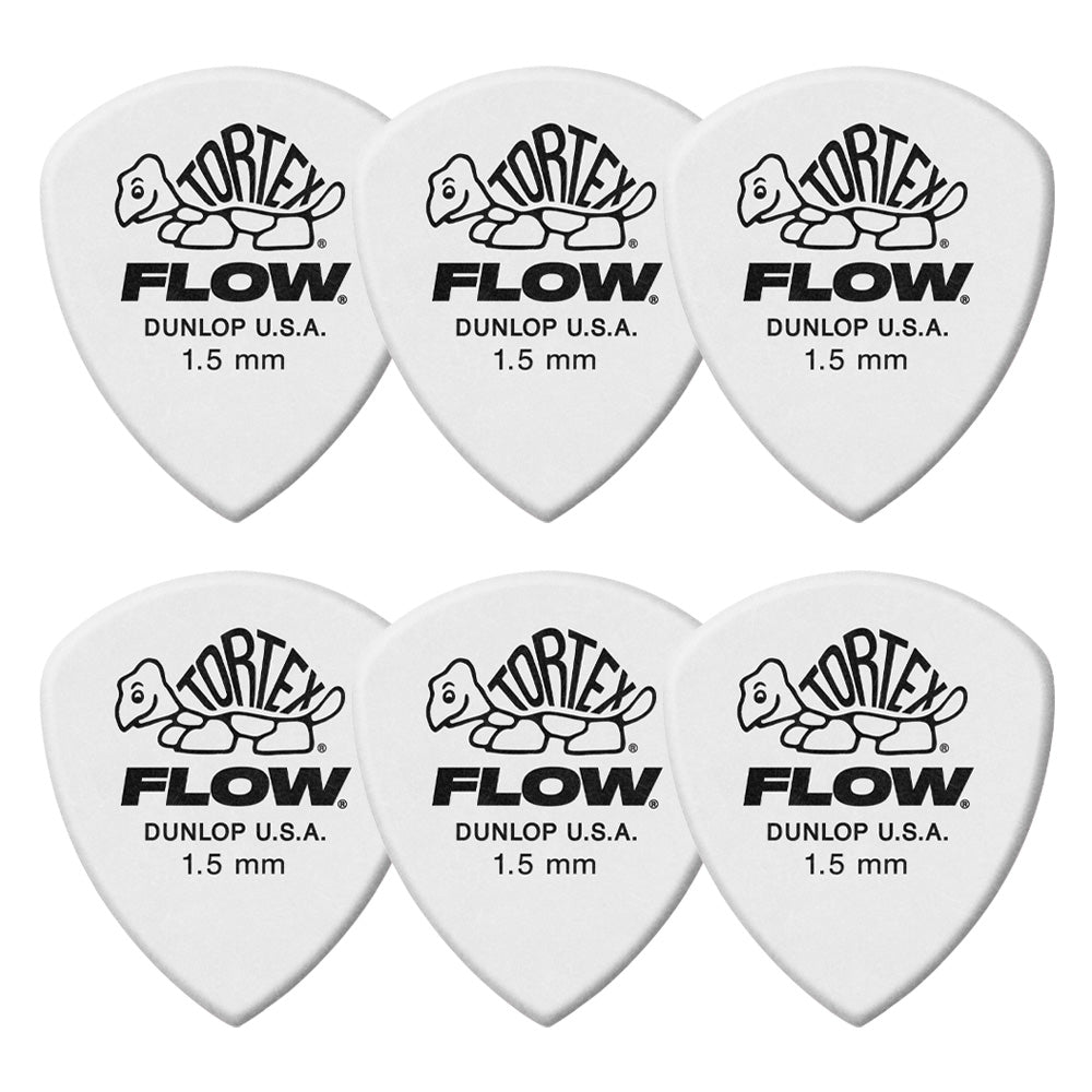 Jim Dunlop ジム ダンロップ 558R Tortex Flow ギターピック 6枚入り