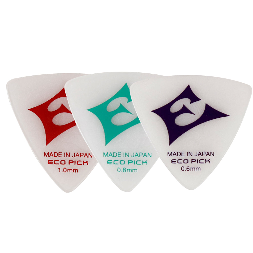 ECO PICK ギターピック　ジャズタイプ／トライアングル／ティアドロップタイプ