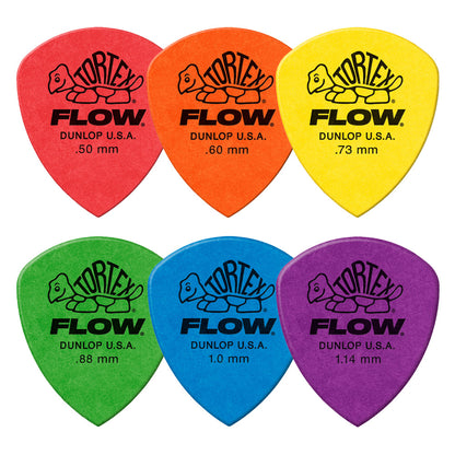 Jim Dunlop ジム ダンロップ 558R Tortex Flow ギターピック 6枚入り