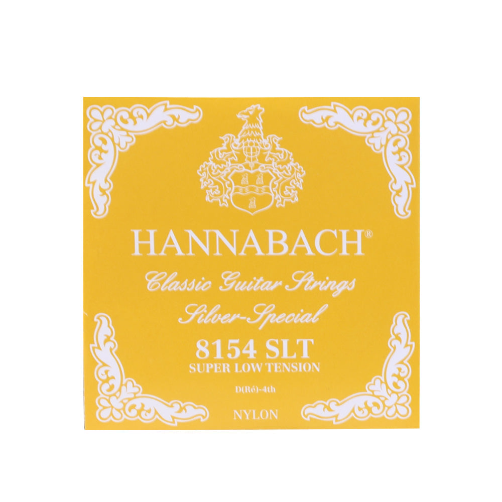 HANNABACH ハナバッハ 銀メッキ巻きクラシックギター弦 ナイロンセット弦 単品弦 ハーフセットクラシック 815シリーズ ミディアムテンション ハイテンション ナイロン弦 ドイツ製