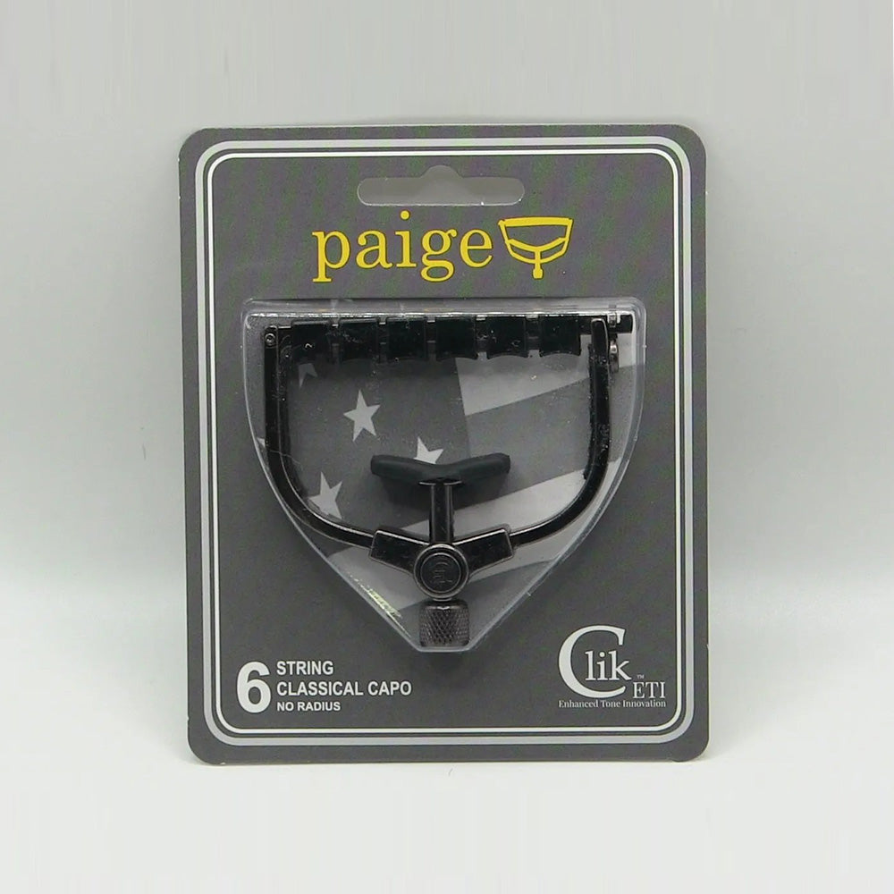 Paige Capo ペイジカポ  PC-6CL-ETI クラシックギター用カポタスト