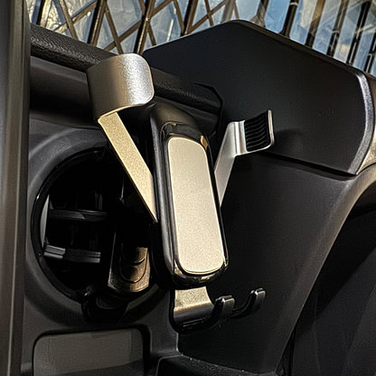 GK FACTORY ホンダN-VAN/N-BOX/N-ONE専用丸型エアコン吹き出し口スマホホルダー 2カラー