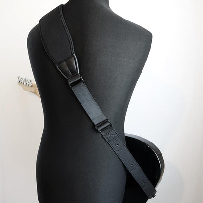 Richterリヒターストラップ ギターベースストラップ Ultra Comfort Ergo Strap  Black 1794 ドイツ製