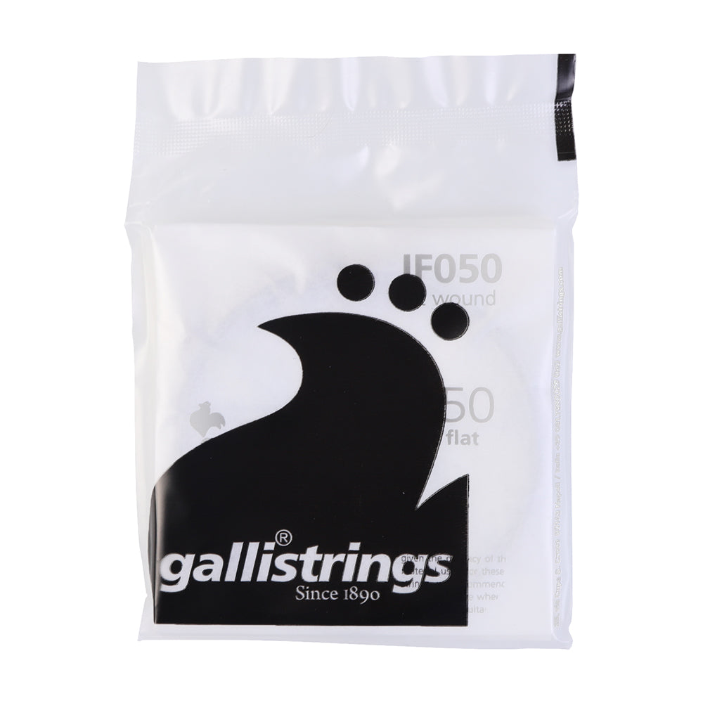 イタリアのGallistrings ガリストリングス JFシリーズのフラットワウンドジャズエレキギター弦（6本セット）