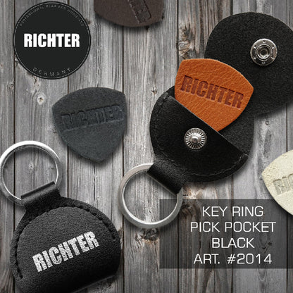 Richter リヒター 革製ギターピックケース  ドイツ製