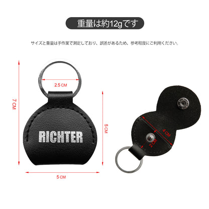 Richter リヒター 革製ギターピックケース  ドイツ製