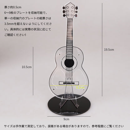 KIZAI キザイ QC052-◯◯ ギターピック収納スタンド 美観と耐久性を兼ね備えた