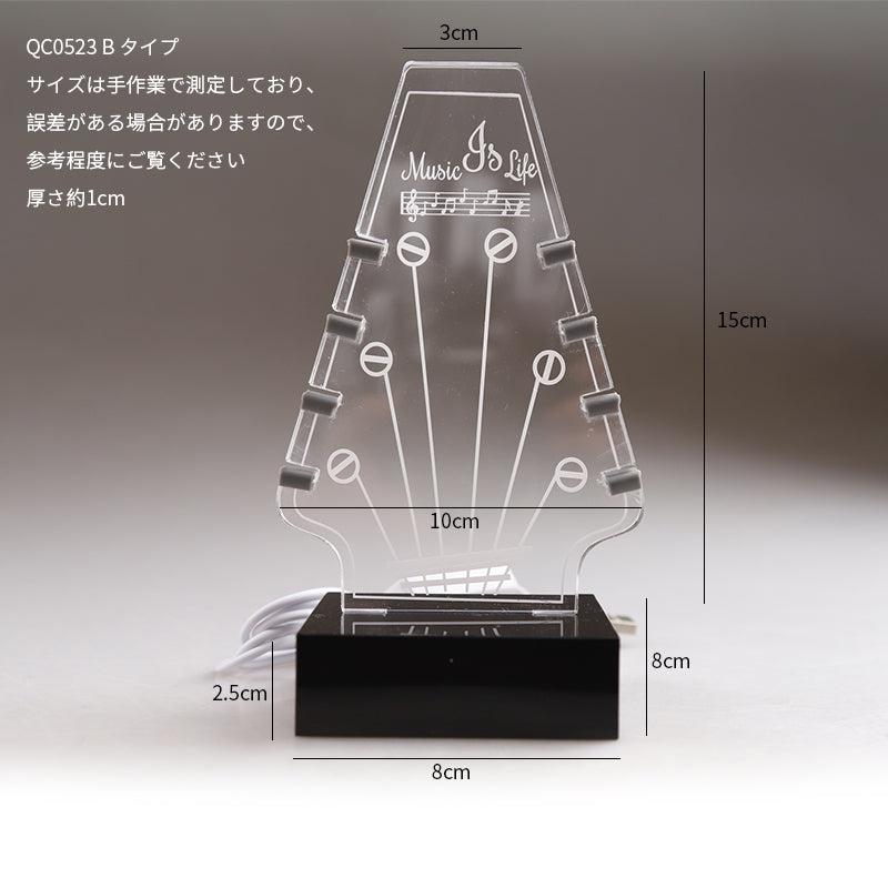 KIZAI キザイ QC052-◯◯ ギターピック収納スタンド 美観と耐久性を兼ね備えた