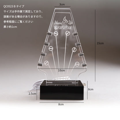 KIZAI キザイ QC052-◯◯ ギターピック収納スタンド 美観と耐久性を兼ね備えた