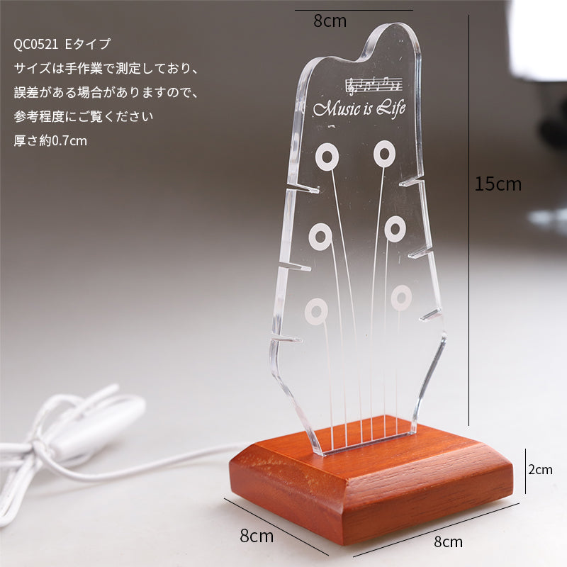 KIZAI キザイ QC052-◯◯ ギターピック収納スタンド 美観と耐久性を兼ね備えた