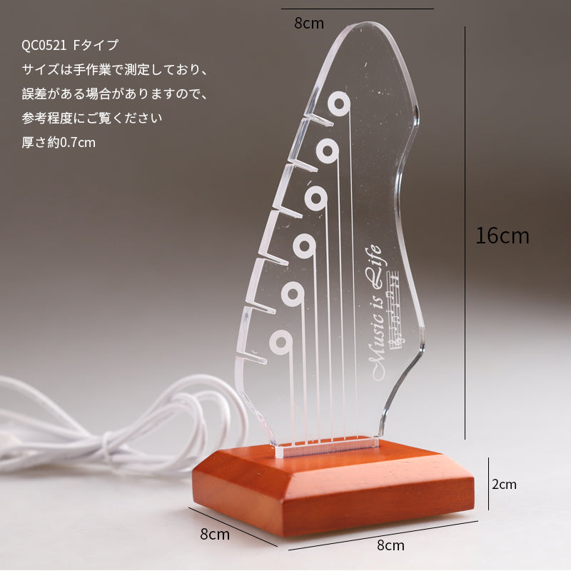 KIZAI キザイ QC052-◯◯ ギターピック収納スタンド 美観と耐久性を兼ね備えた