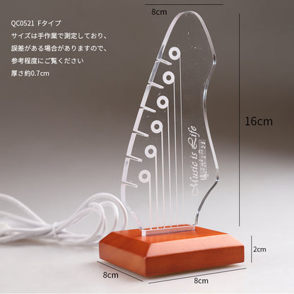KIZAI キザイ QC052-◯◯ ギターピック収納スタンド 美観と耐久性を兼ね備えた