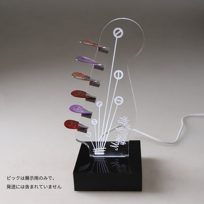 KIZAI キザイ QC052-◯◯ ギターピック収納スタンド 美観と耐久性を兼ね備えた