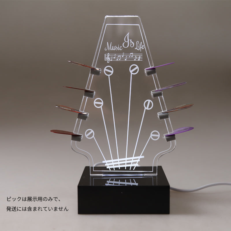 KIZAI キザイ QC052-◯◯ ギターピック収納スタンド 美観と耐久性を兼ね備えた