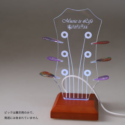 KIZAI キザイ QC052-◯◯ ギターピック収納スタンド 美観と耐久性を兼ね備えた