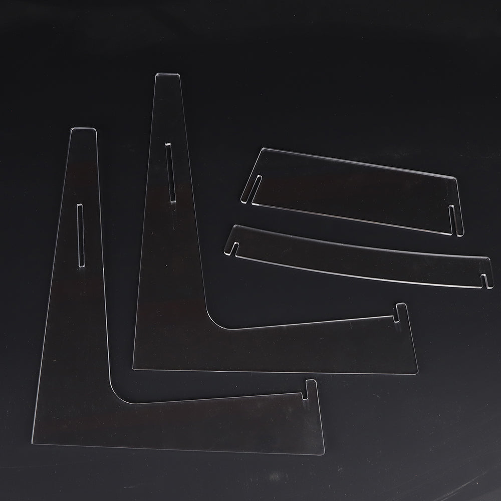 KIZAIキザイ QC0528 透明ギタースタンド 展示・撮影用