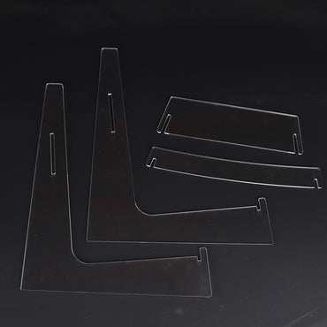 KIZAIキザイ QC0528 透明ギタースタンド 展示・撮影用