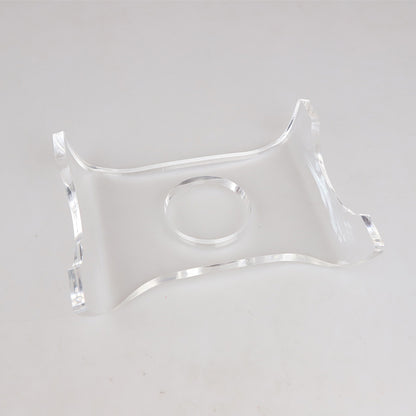 KIZAI キザイ QC0530 クリアギタースタンド 安定性と携帯性に優れた