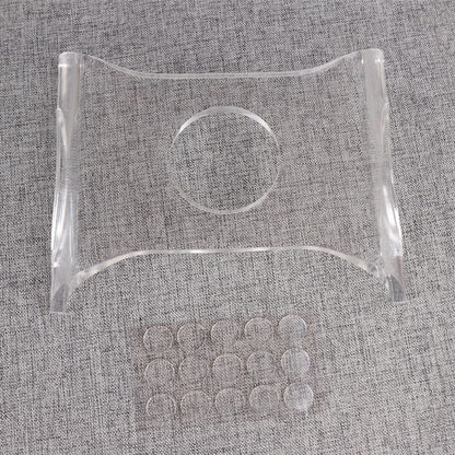 KIZAI キザイ QC0530 クリアギタースタンド 安定性と携帯性に優れた