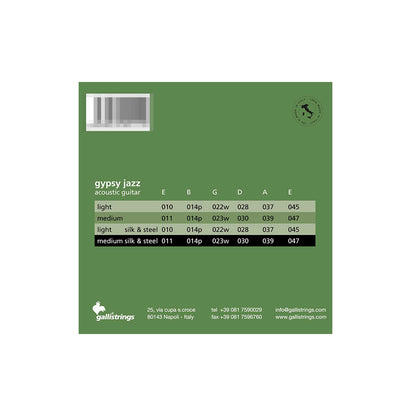 Gallistrings GSLシリーズ ジャズギター弦 GSL10/GSL11