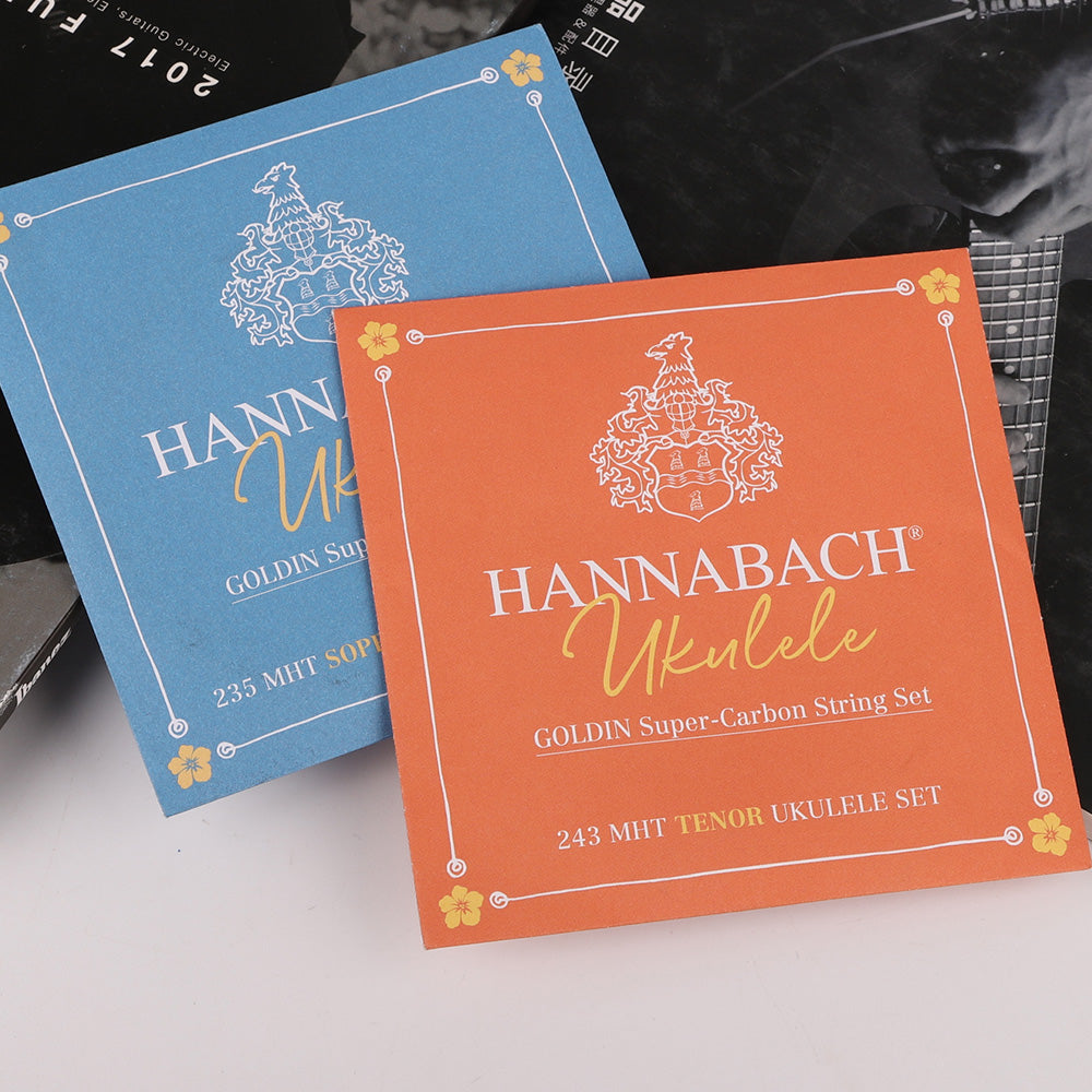 HANNABACH ハナバッハ ウクレレ弦 243MHT 235MHT 透明ナイロン弦 ドイツ製