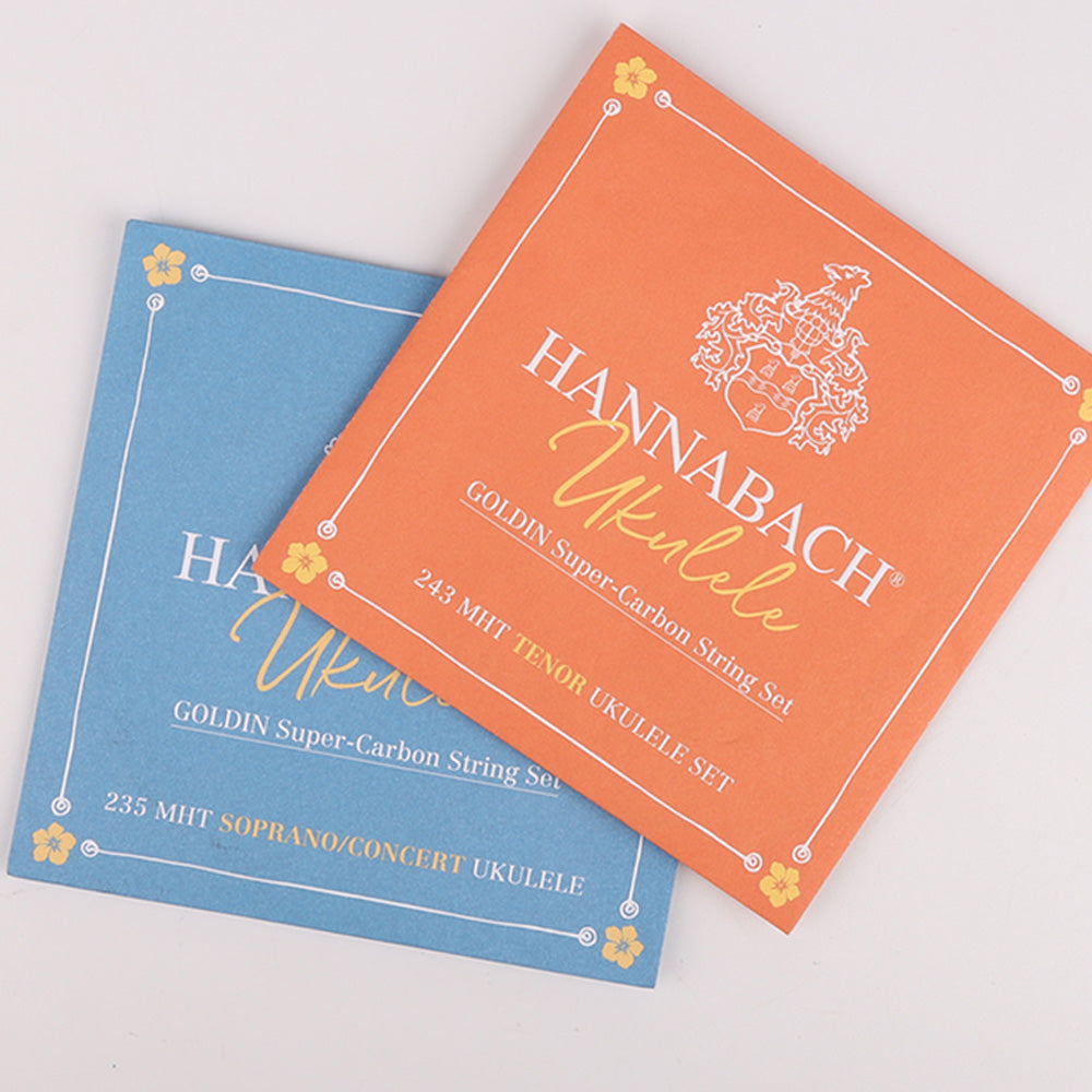 HANNABACH ハナバッハ ウクレレ弦 243MHT 235MHT 透明ナイロン弦 ドイツ製