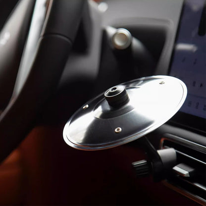 GK FACTORY 車載シンバル 手拍シンバル 出風口打楽器 アクセサリー 音楽ドライブ ABS製 打撃リズムパッド ハンドパーカッション 車内用おもちゃ