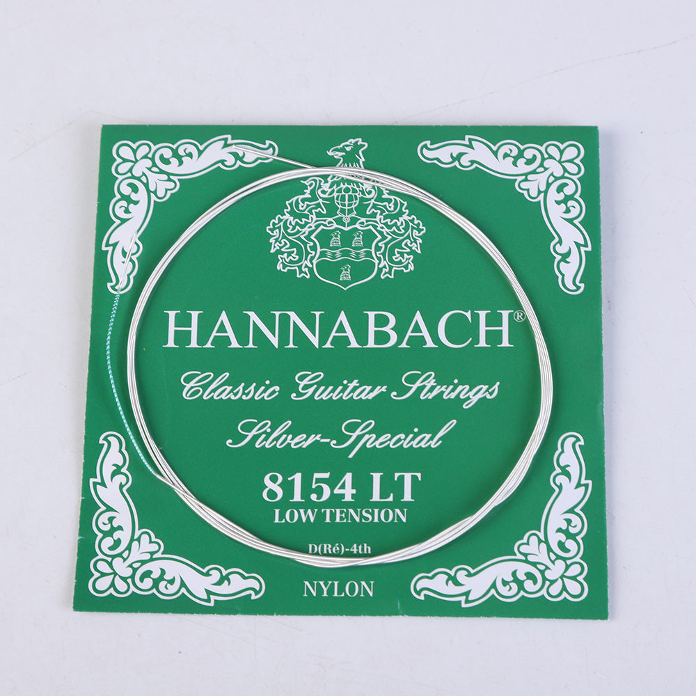 HANNABACH ハナバッハ 銀メッキ巻きクラシックギター弦 ナイロンセット弦 単品弦 ハーフセットクラシック 815シリーズ ミディアムテンション ハイテンション ナイロン弦 ドイツ製