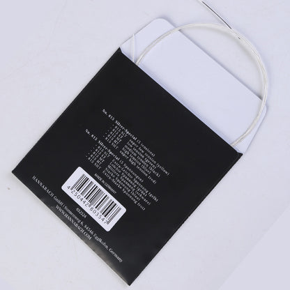 HANNABACH ハナバッハ 銀メッキ巻きクラシックギター弦 ナイロンセット弦 単品弦 ハーフセットクラシック 815シリーズ ミディアムテンション ハイテンション ナイロン弦 ドイツ製