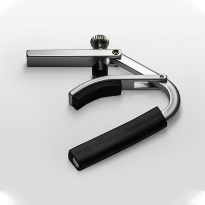 SHUBB シャブ ギターカポタスト L1シルバー アルミ合金 アコギ・エレキギター用移調クランプ 【並行輸入】
