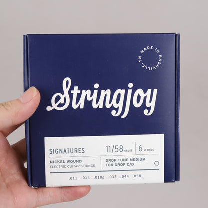 StringJoy ストリングジョイ エレキギター弦　アメリカ製　ハンドメイド | 六弦・七弦対応