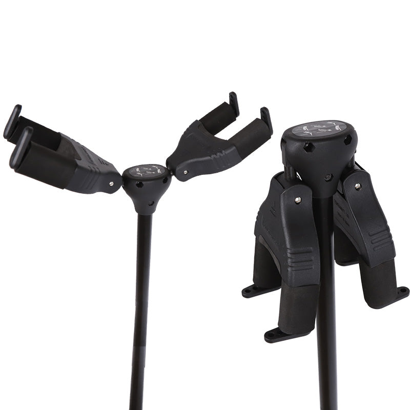 Lawrence ローレンス AGS-38 2本用 重力自動ロックギタースタンドック