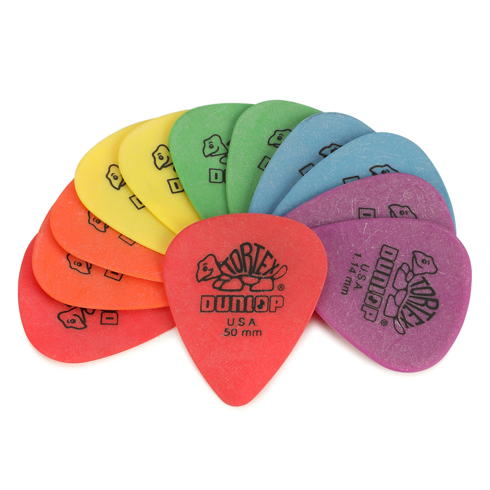 Jim Dunlop ジム ダンロップ 418R TORTEX STANDARD ティアドロップギター ピック 6枚入り