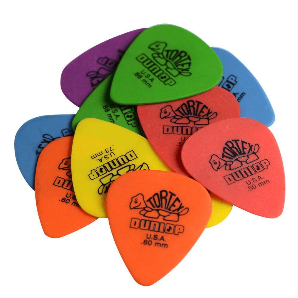 Jim Dunlop ジム ダンロップ 418R TORTEX STANDARD ティアドロップギター ピック 3枚入り