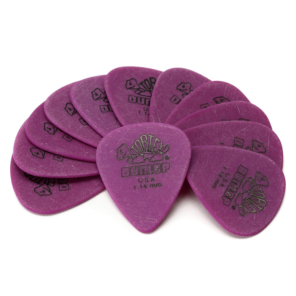 Jim Dunlop ジム ダンロップ 418R TORTEX STANDARD ティアドロップギター ピック 6枚入り