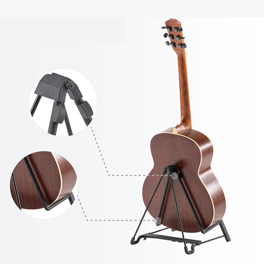 AWEDA アウェダ  AGS-20K 調整可能な幅のギタースタンド 安定性 携帯性