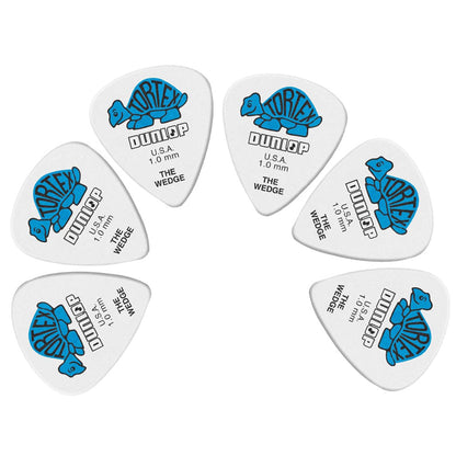Jim Dunlop ジム ダンロップ 424R TORTEX WEDGE ウエッジギター ピック 6枚入り