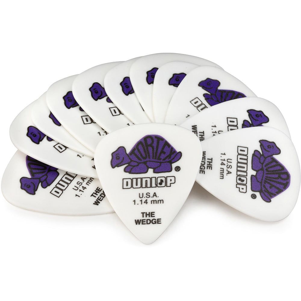 Jim Dunlop ジム ダンロップ 424R TORTEX WEDGE ウエッジギター ピック 1枚入り