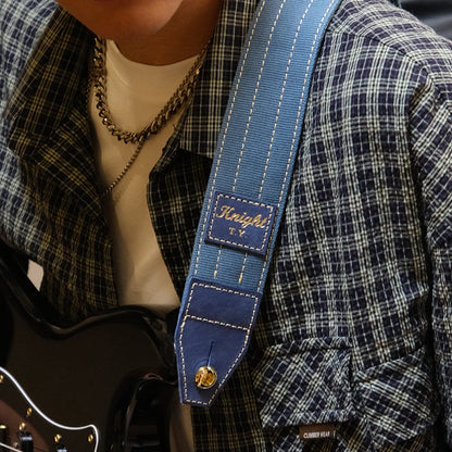 Knight T.Y. トウオン KGS-500 ギターストラップ 本革 長さ調節可能