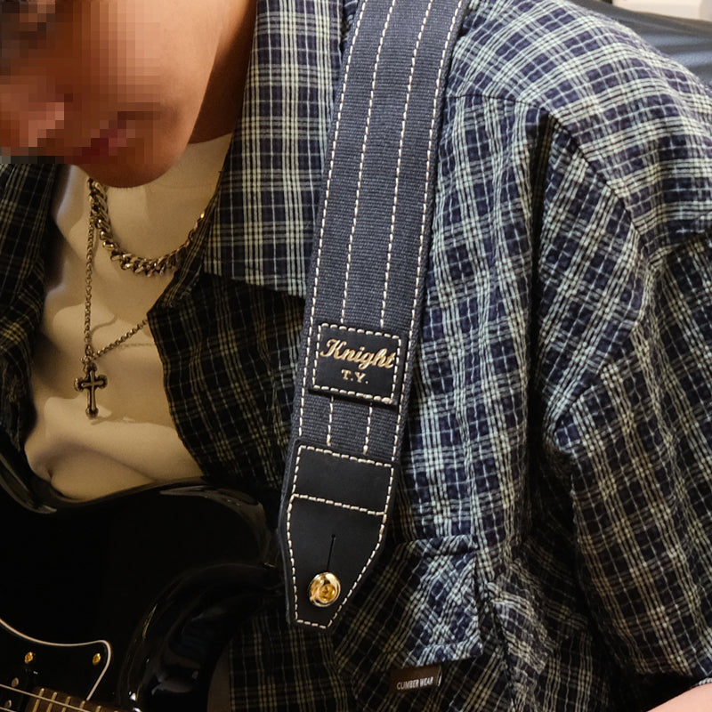 Knight T.Y. トウオン KGS-500 ギターストラップ 本革 長さ調節可能