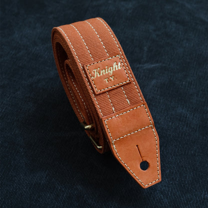 Knight T.Y. トウオン KGS-500 ギターストラップ 本革 長さ調節可能