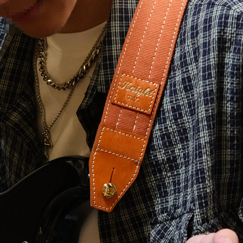 Knight T.Y. トウオン KGS-500 ギターストラップ 本革 長さ調節可能